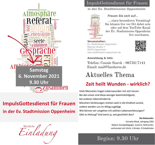 Impulsgottesdienst für Frauen 2021